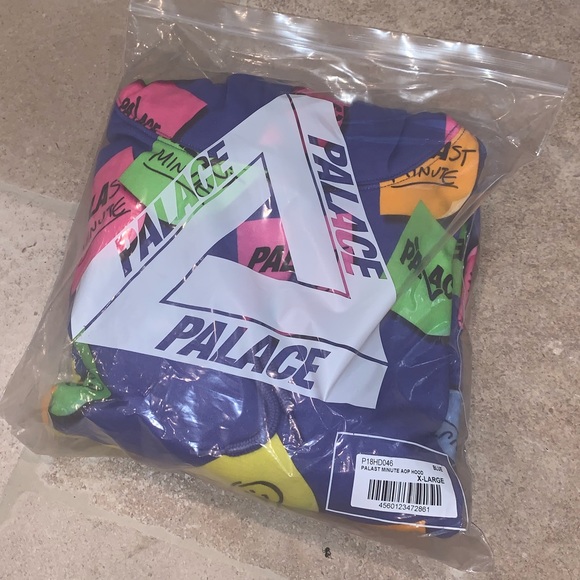 ✅SOLD✅ NWT Palace Last Minute Hoodie - Picture 4 of 5